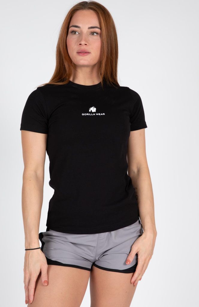 Gorilla Wear Estero T-Shirt – Schwarz – XS