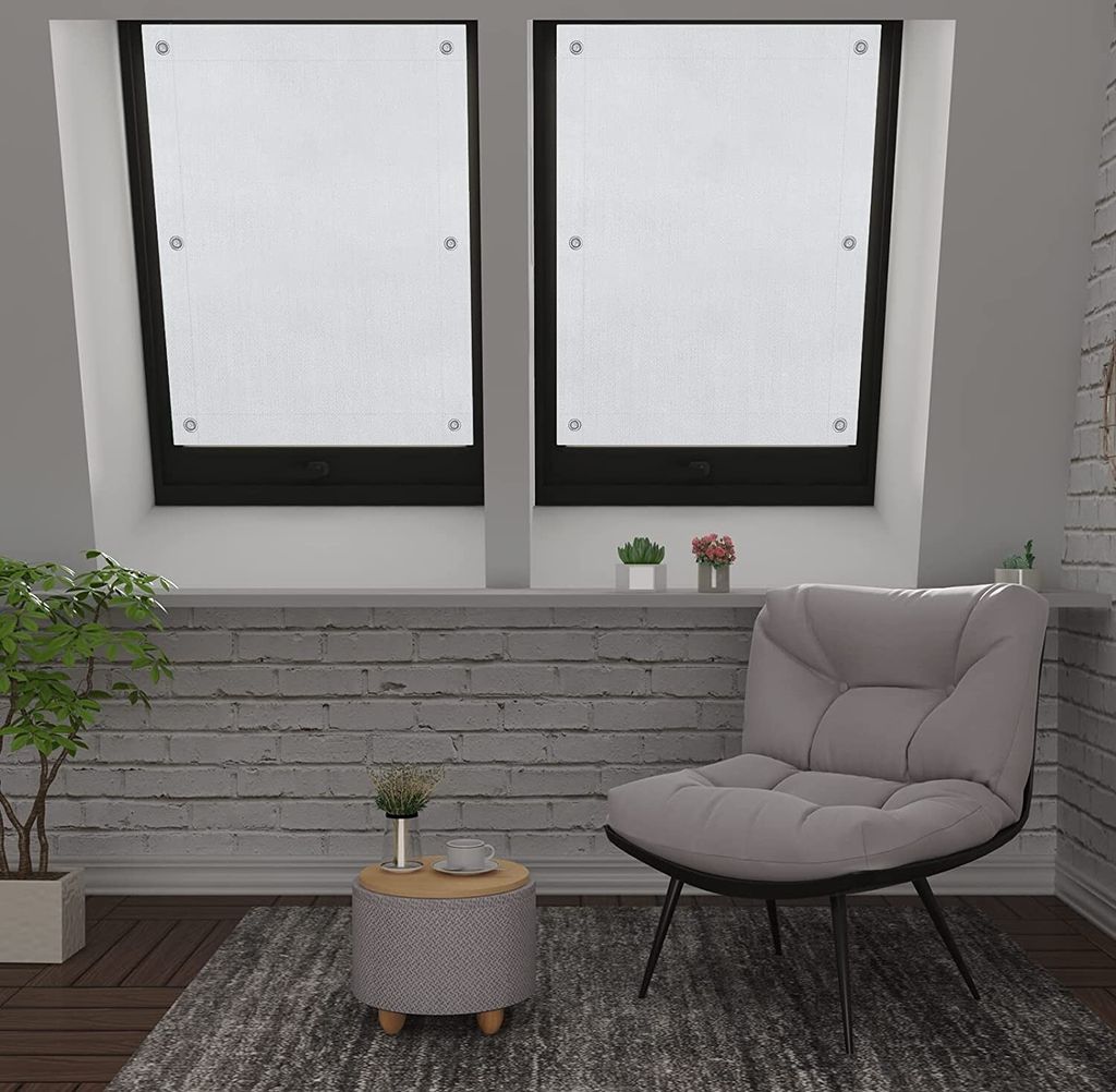 WOLTU Thermo Dachfenster Rollo ohne Bohren Sonnenschutz Produktbild 8