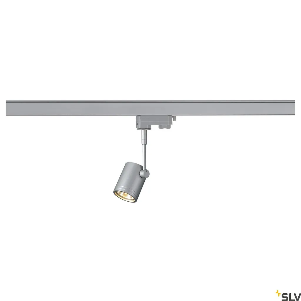 SLV BIMA I Faretto Trifase Grigio Argento GU10 | Illuminazione Professionale