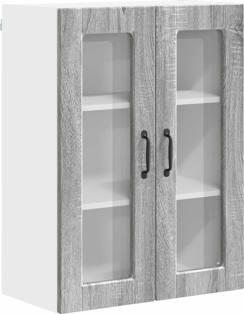 VidaXL Mobile Cucina Sonoma Grigio 60x31x80 - Legno di Alta Qualità