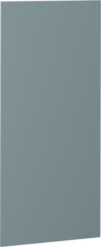 Küchenfront Vicco R-Line Blau-Grau 59.6 x 132.7 cm Möbelfront für den Backofenumbauschrank (voll), Model 40959