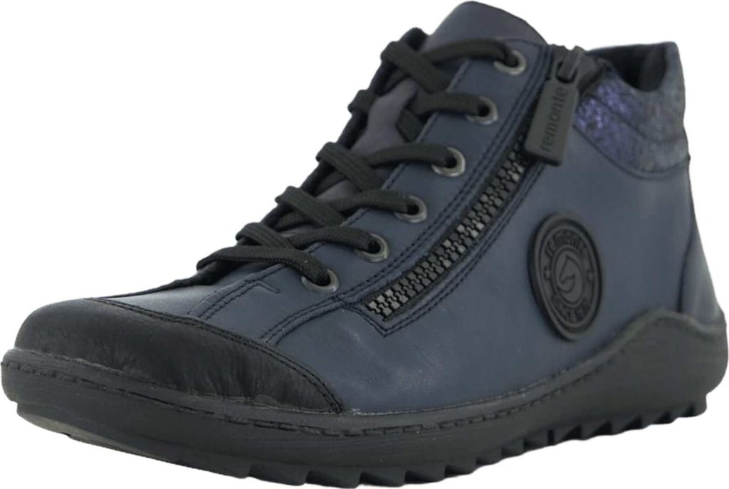 Remonte Schnürstiefelette blau in Gr. 44