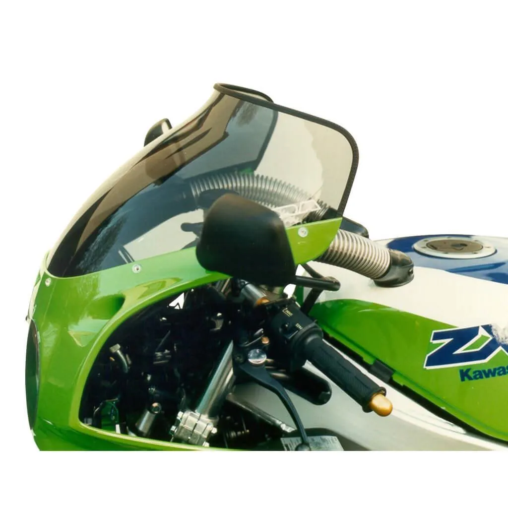 Améliorer Confort de Route Kawasaki ZXR 750 avec Visière MRA Gris Fumé
