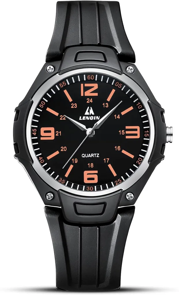 Orologio Uomo Analogico Quarzo Impermeabile - Offerta Fitness