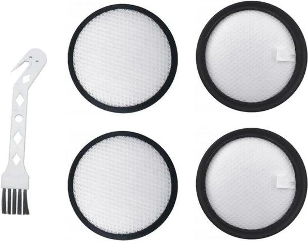 Filtre HEPA 82 mm aspirateur lot de 4 pour éliminer poussières fines