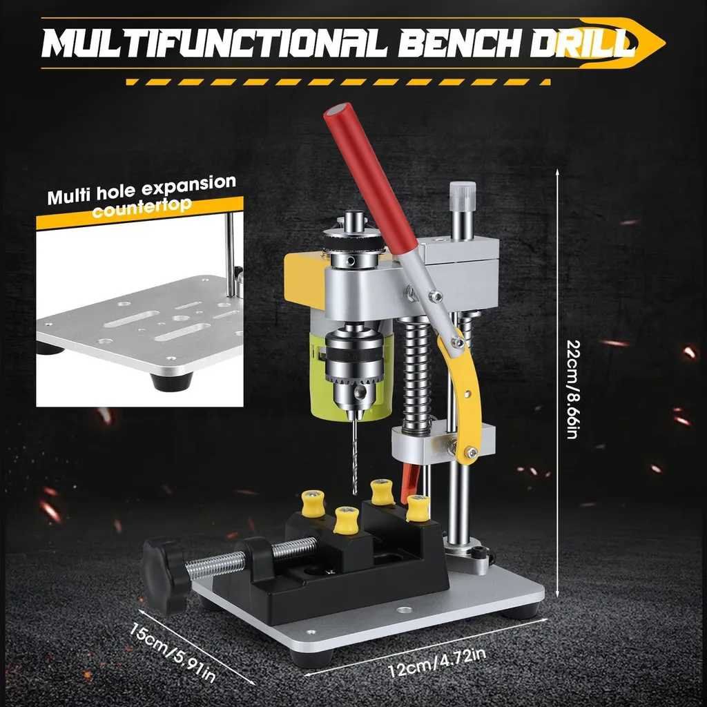 Perceuse d'établi pour modélisme et électronique Précision CNC 220V - 2