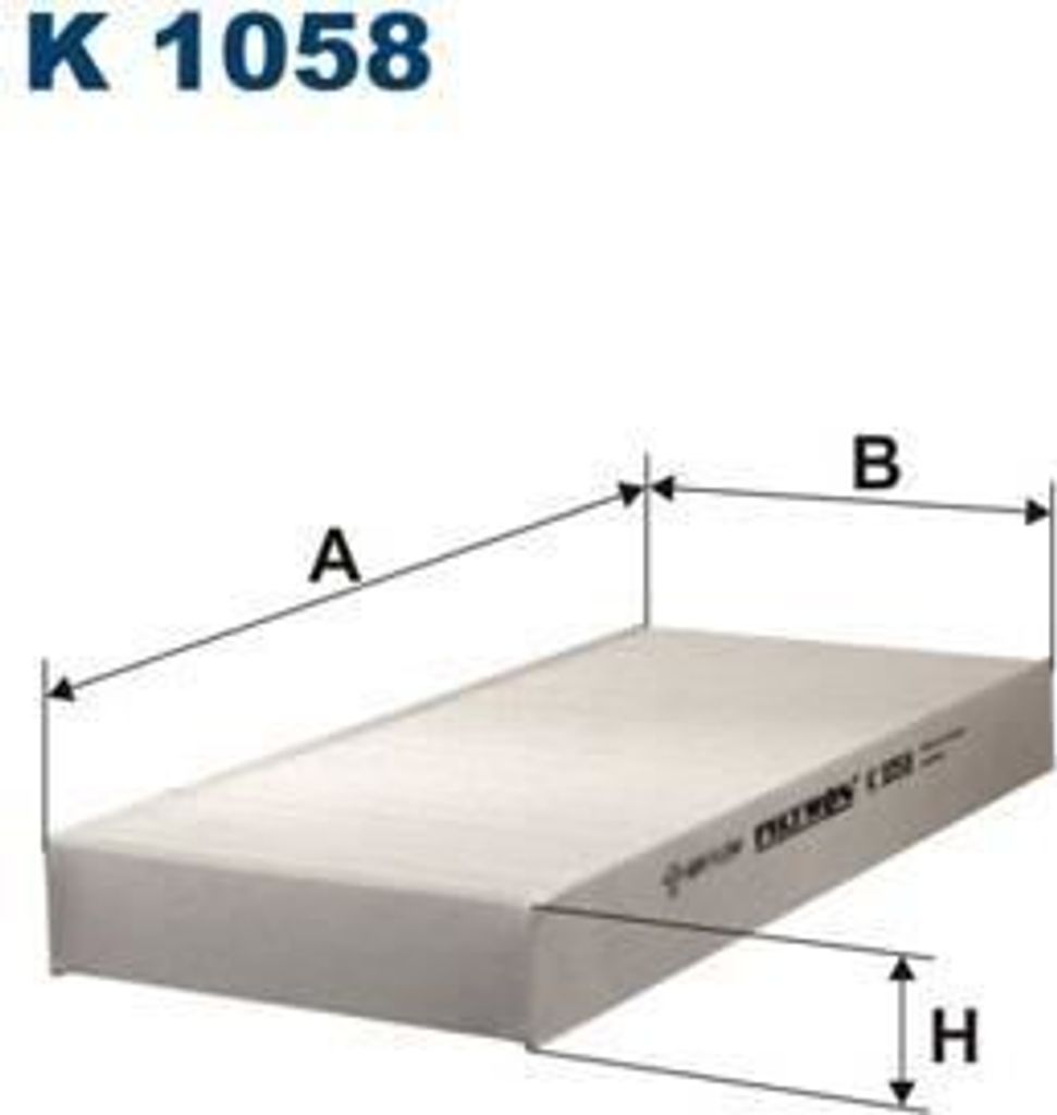 Innenraumfilter FILTRON K 1058