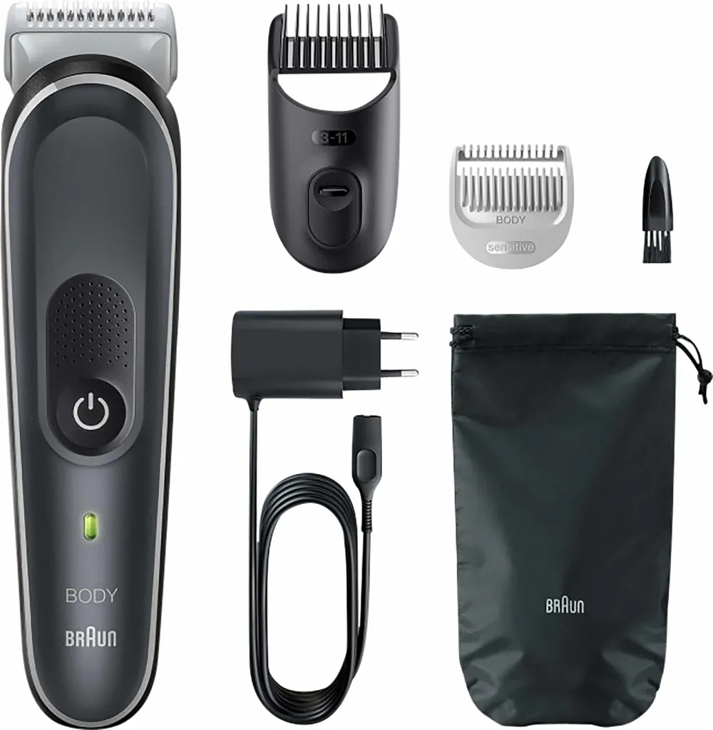 Rasoir Corps Homme Braun BG5350 Utilisation Sous la Douche Étanche