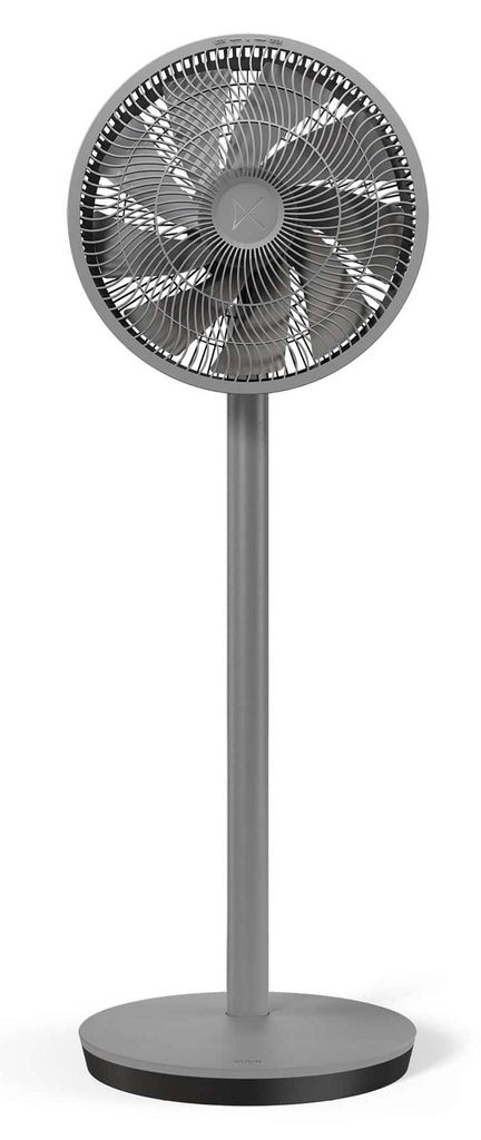 Duux Whisper Essence Leiser Standventilator - Mit Timer, 7 Geschwindigkeitsstufen und DC-motor - Grau