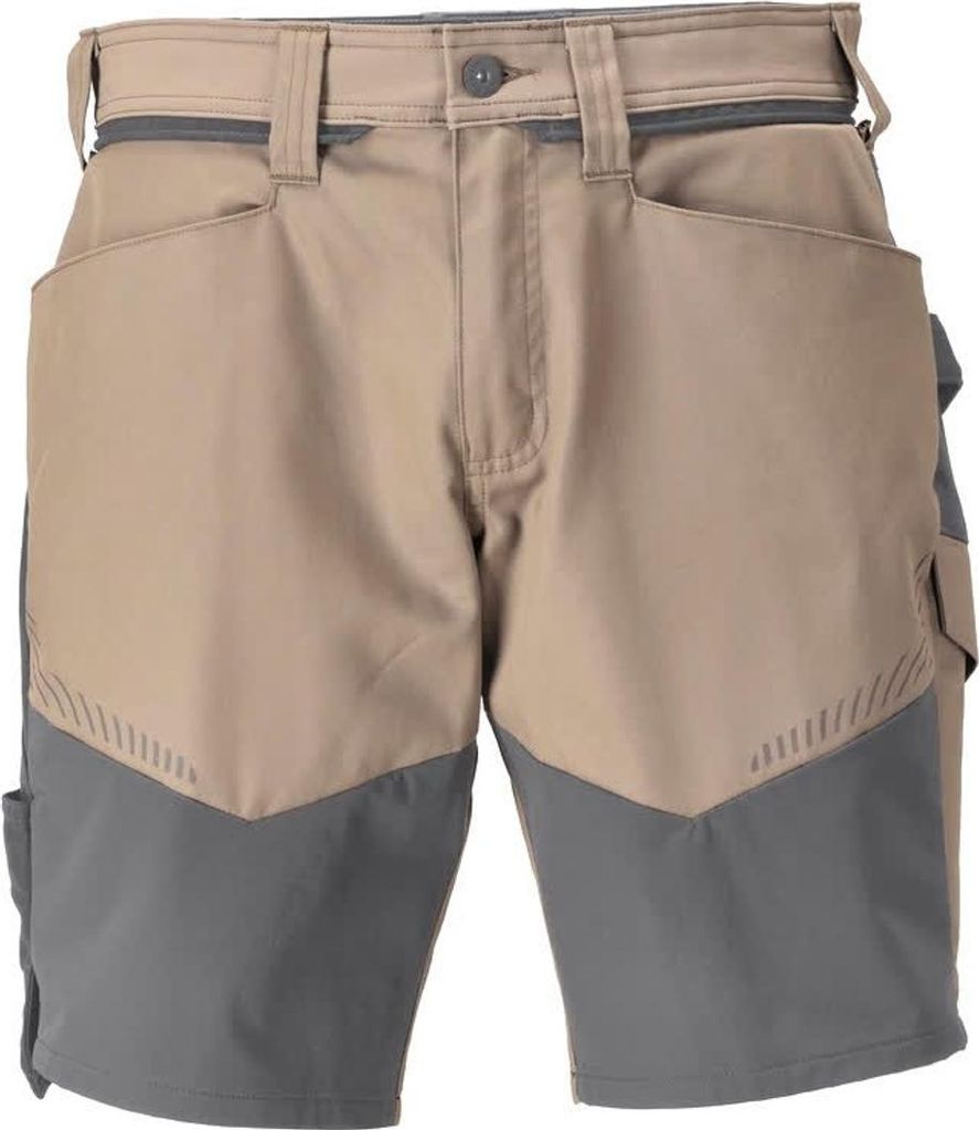 Mascot Shorts, geringes Gewicht Shorts 25149-230-5689 Gr. C66 dunkles sandbeige/anthrazitgrau