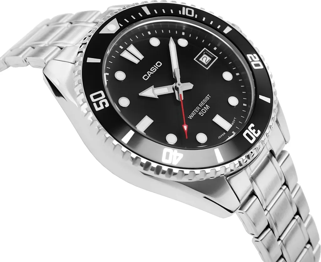 Orologio Casio MDV-10D-1A1VEF argento - 8