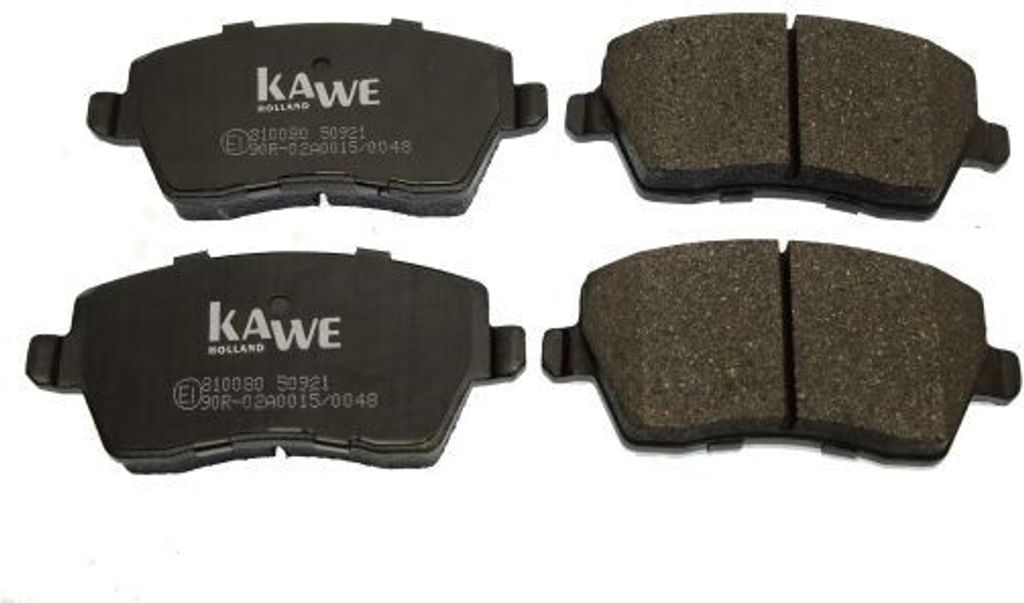KAWE Bremsbeläge Satz Vorne Bremsklötze für RENAULT Clio III Schrägheck (BR0/1, CR0/1) 810080