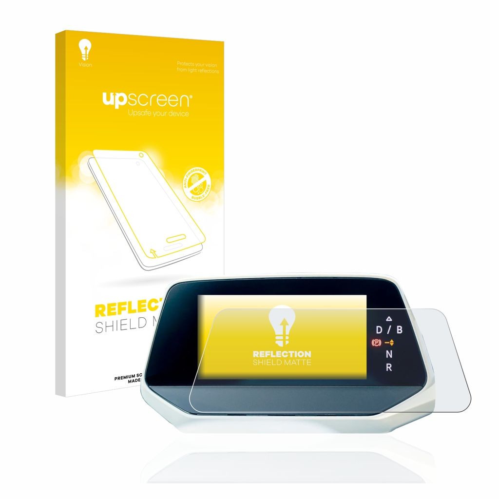 upscreen Schutzfolie für Volkswagen ID.4 Digitalcockpit Displayschutz Displayschutzfolie Folie Matt Entspiegelungsfolie