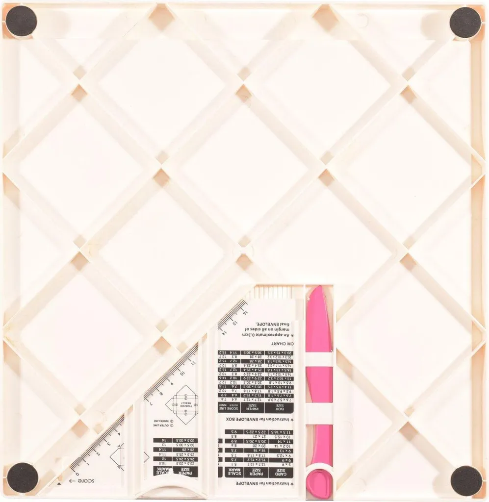 Table de rainurage Score Easy Vaessen Creative blanc cassé pour pliage - 2