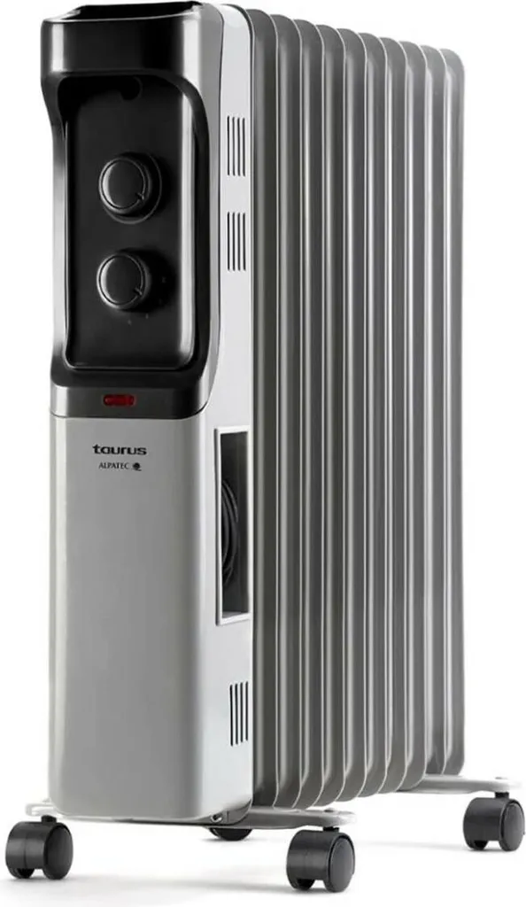 Fini le froid avec le radiateur performant Taurus Dakar 2500 W gris mobile