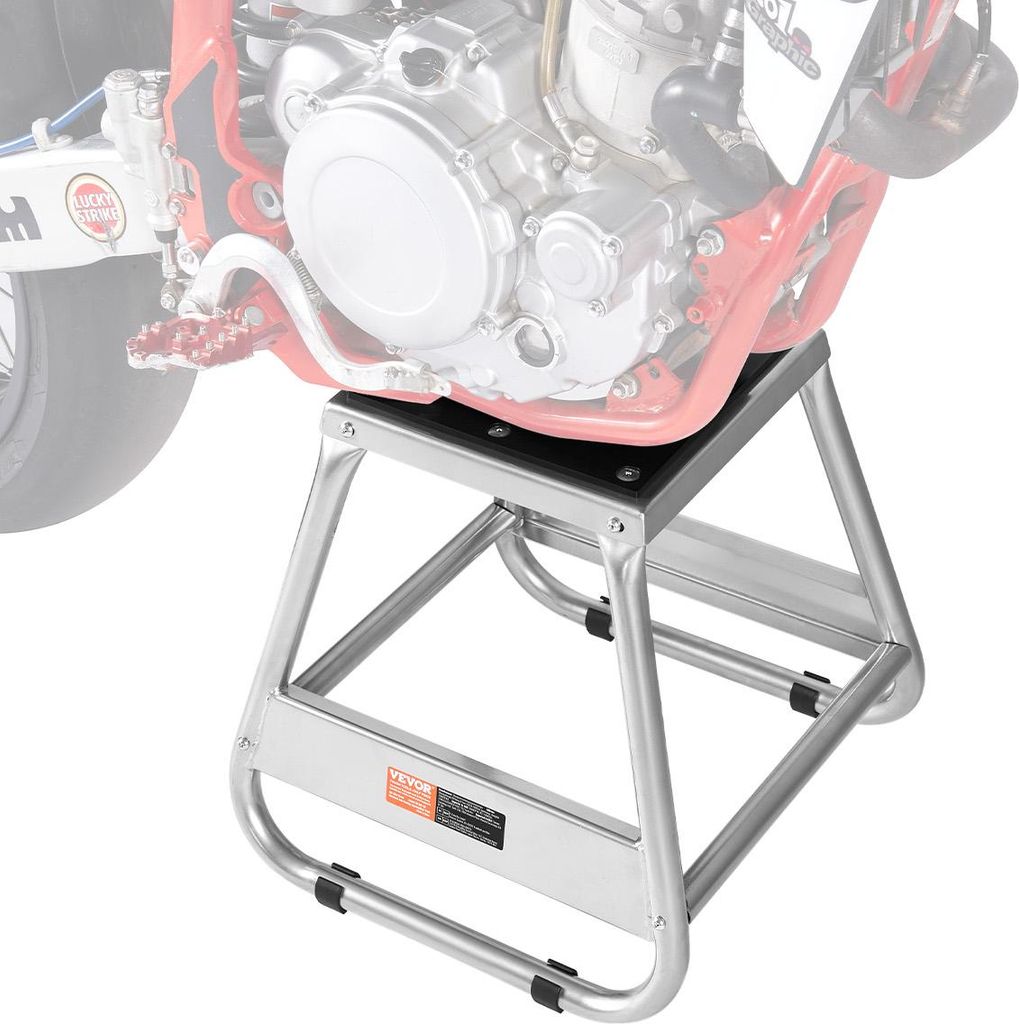 VEVOR Dirtbike Ständer Boxenständer, universeller rutschfester Offroad-Wartungslift, Motorrad Ständer für die Wartung von Motorrädern und Powe...