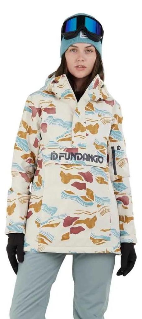 Fundango Birch Eco Logo Jacke Beige M Damen Beige M