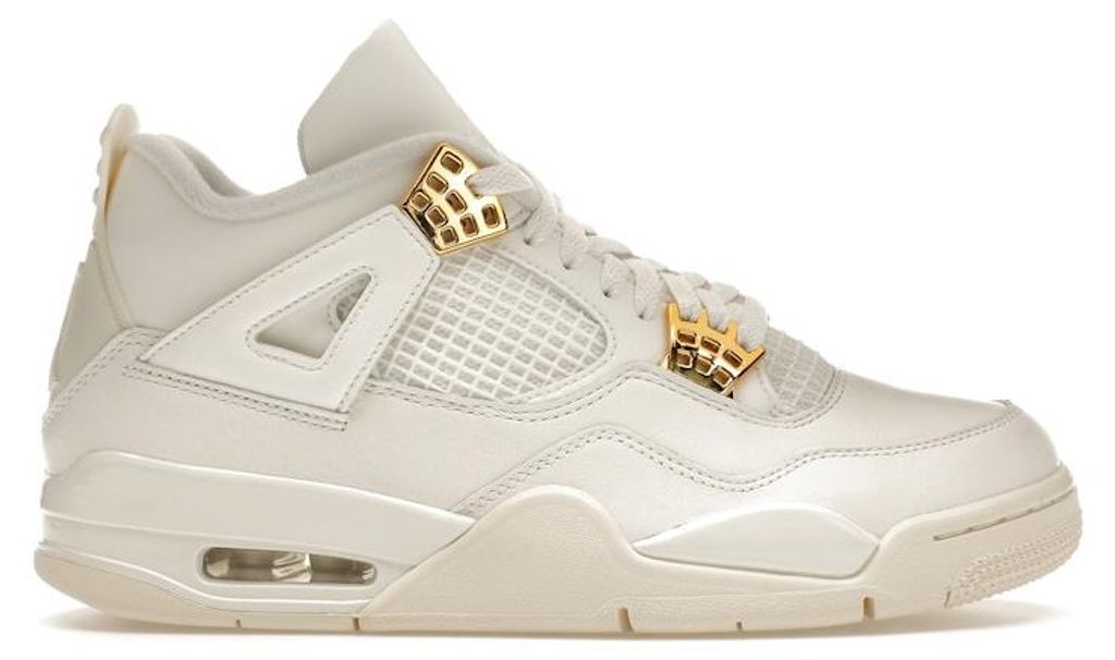 Jordan 4 Retro Metallic Gold (Women's) - EU 44 Produktbild 