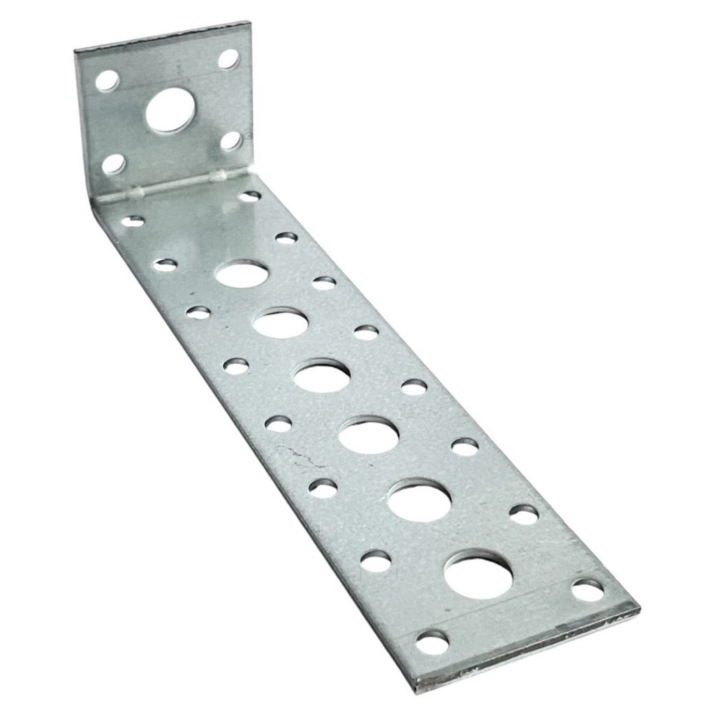 BKshop | Winkel - Winkeleisen - 160x40x40 mm - Verzinktes Winkeleisen 2,5 mm - Winkeleisen aus Edelstahl - Winkelverbinder - Holzverbinder