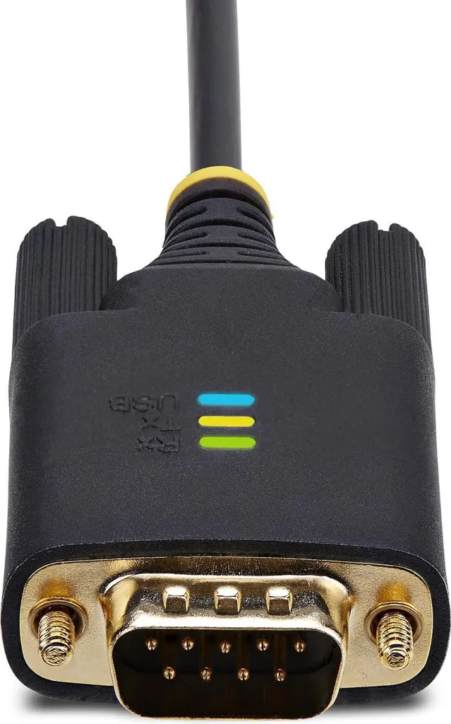 Câble Convertisseur USB vers RS232 DB9 Mâle de 2m pour Liaison Série