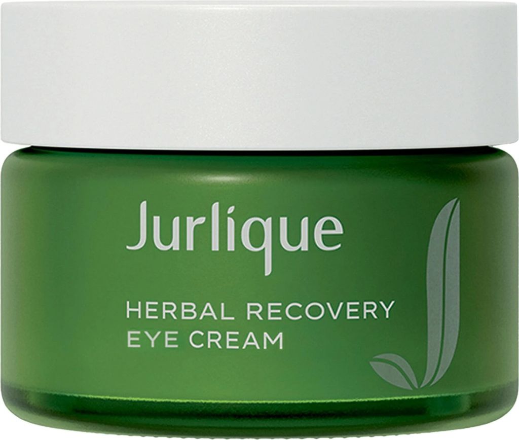 Jurlique Herbal Recovery Eye Cream Anti-Aging Targets Wrinkles Crow's Feet Dark Circles and Puffiness For All Skin Types Natural Ingredients 15ml