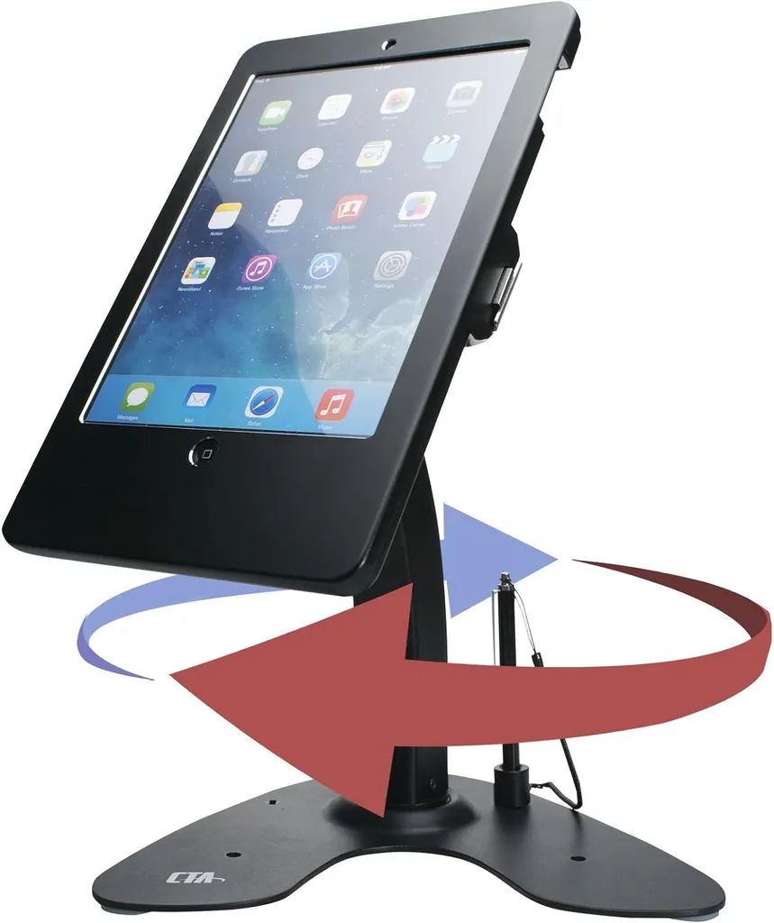 Boîtier de sécurité rigide avec serrure pour tablette de taille 9.7