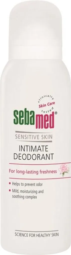 Déodorant intime 125 ml pour sport et fraîcheur après sport ou voyage
