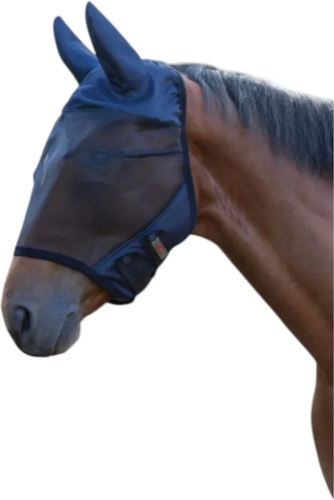 Covalliero SuperFly Maschera Antimosche con Orecchie - Taglia Full - 2