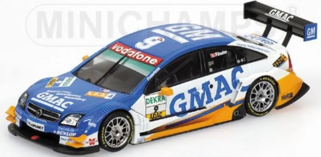 Opel Vectra GTS V8 DTM 2005 Minichamps 1:43 en Métal et Détails Course