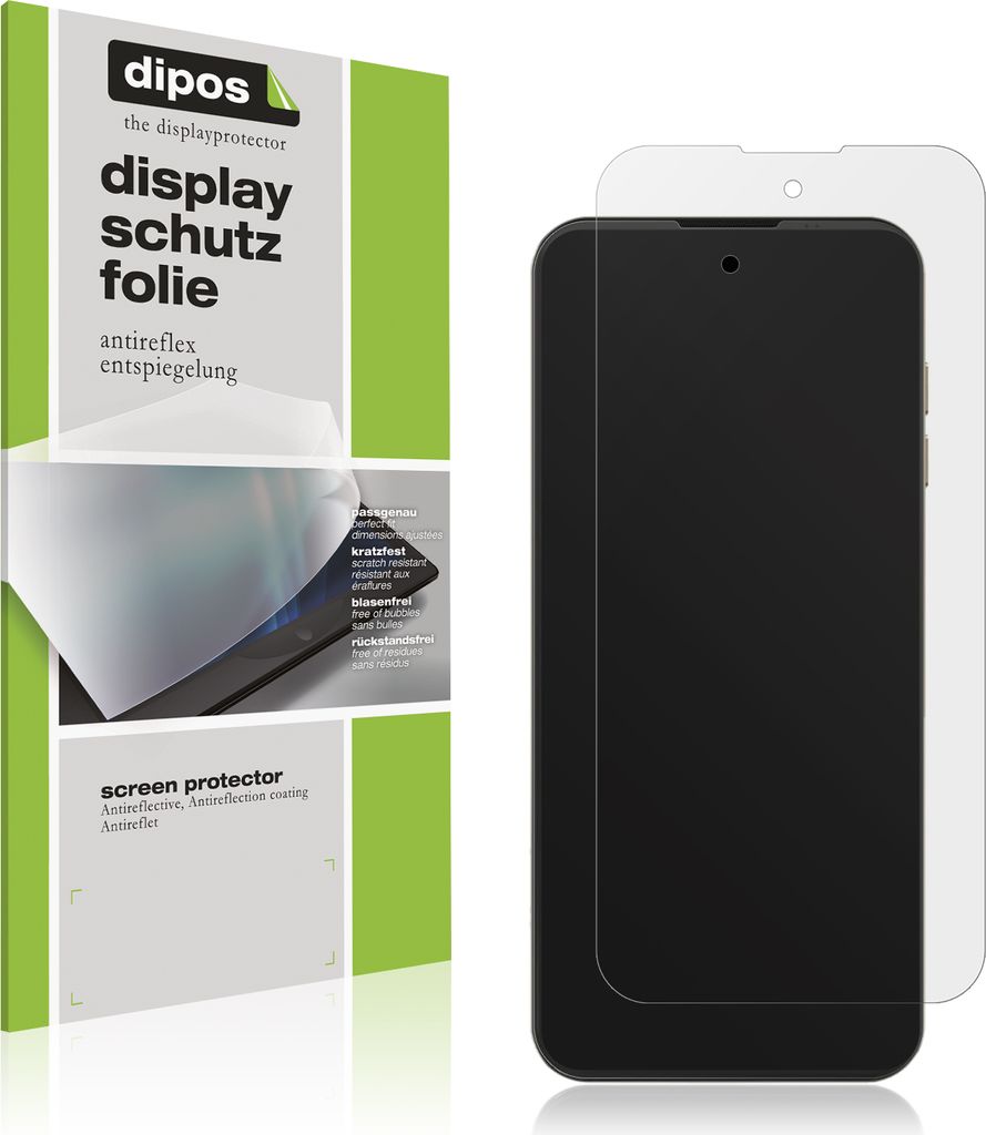 4x Schutzfolie für I Kall S1 Plus matt Displayschutzfolie Folie Display Schutz dipos