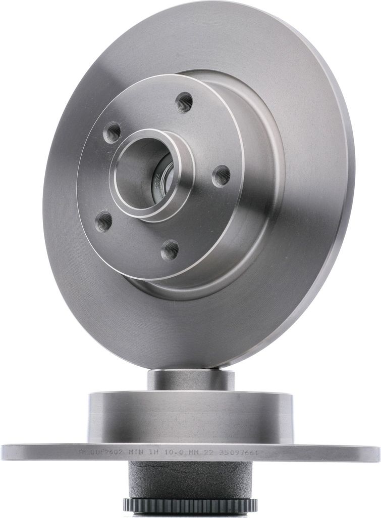 2x FERODO Bremsscheibe DDF2602-1 für OPEL Vivaro B Combi (X82) 104mm 9 87kg