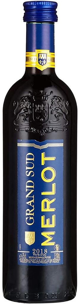 Grand Sud Merlot de France à cuisiner et à déguster 250ml Image du produit 
