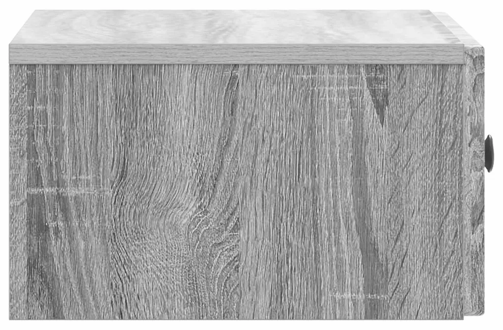 Table de chevet grise Sonoma compacte 49 cm pour chambre sans encombrement - 5