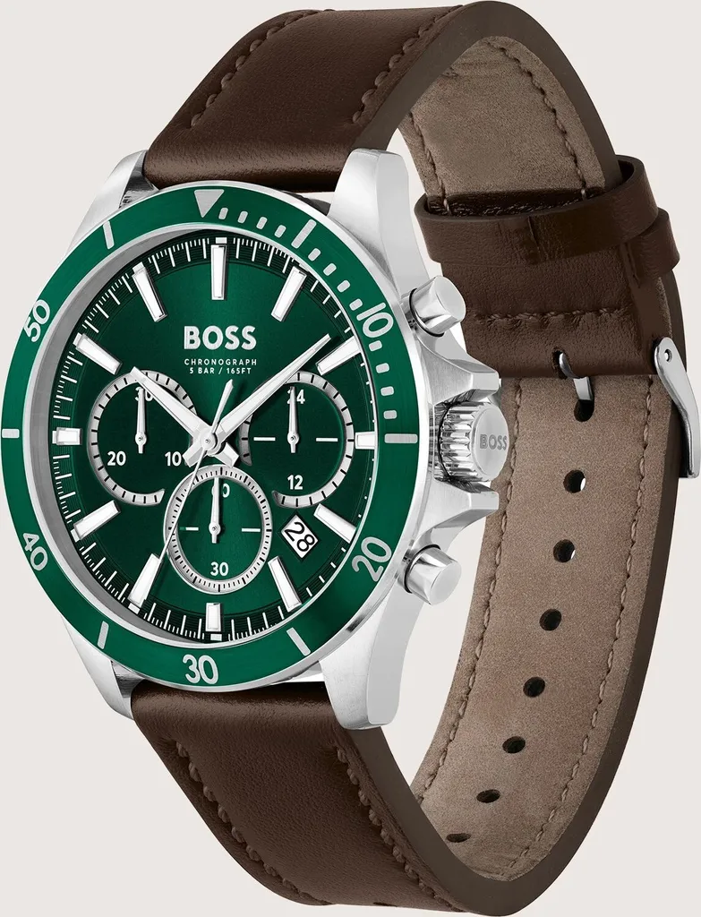 Chronographe TROPER 45 mm - Montre homme idéale pour le sport et le bureau