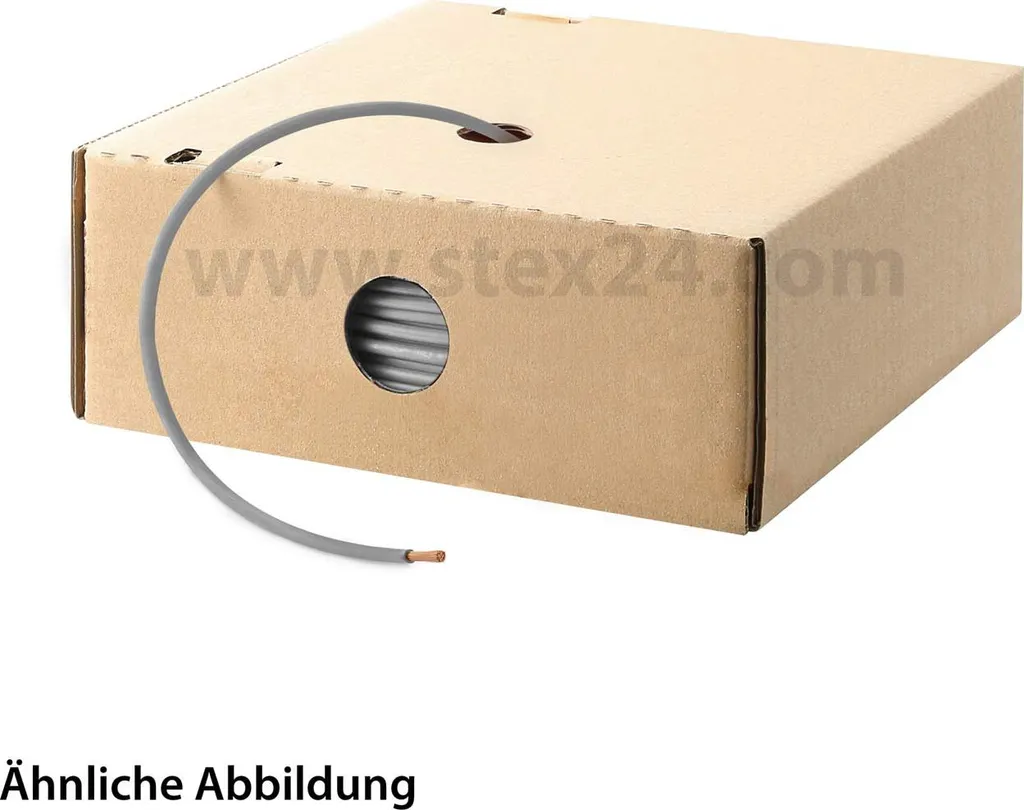 CAVO HELU H05Z-K 90°C 1X1mm² GY (grigio) Conduttore singolo senza alogeni grigio AD 2,9mm Confezione da 100,0 metri Tensione nominale Uo/U