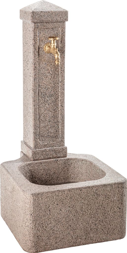Dehner Gartenbrunnen Graz, ca. 110 x 60 x 50 cm, Granit, Produktbild 