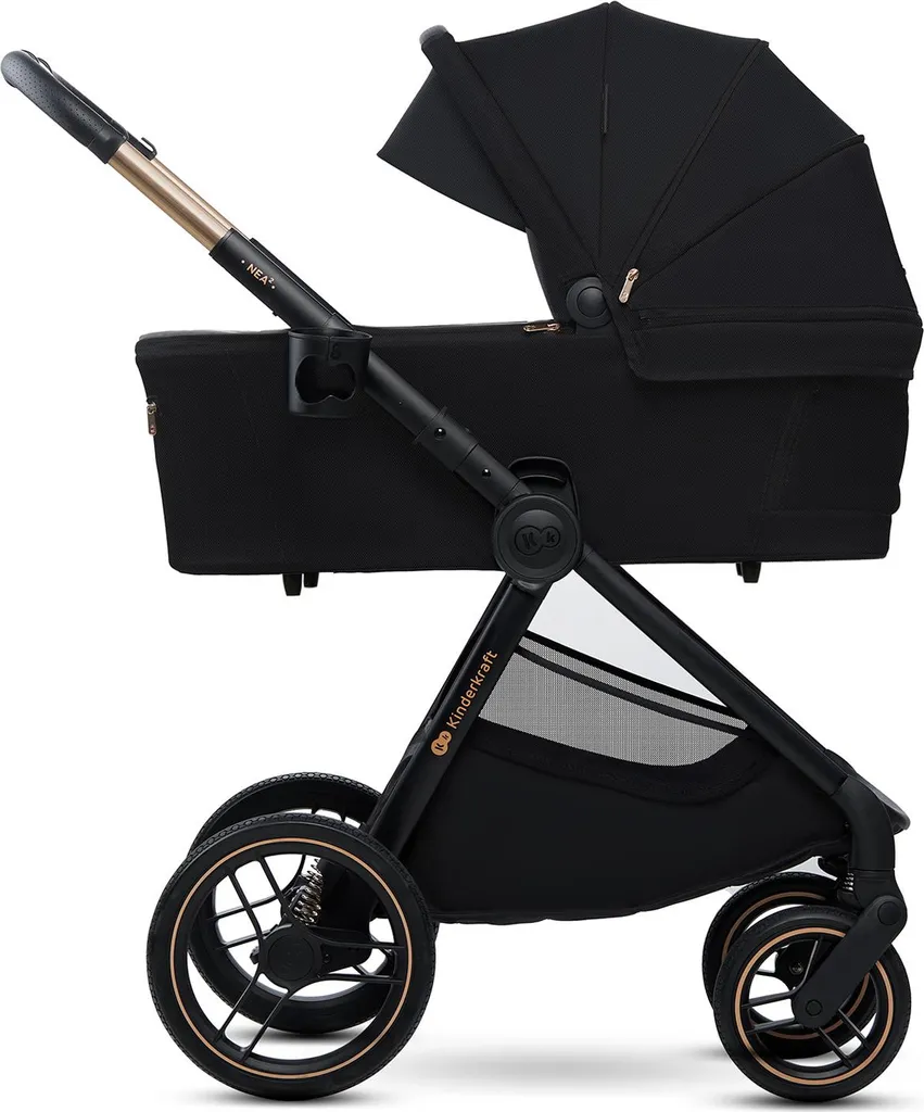 Poussette Nea 2 Midnight Noir : Solution légère pour petits coffres - 11