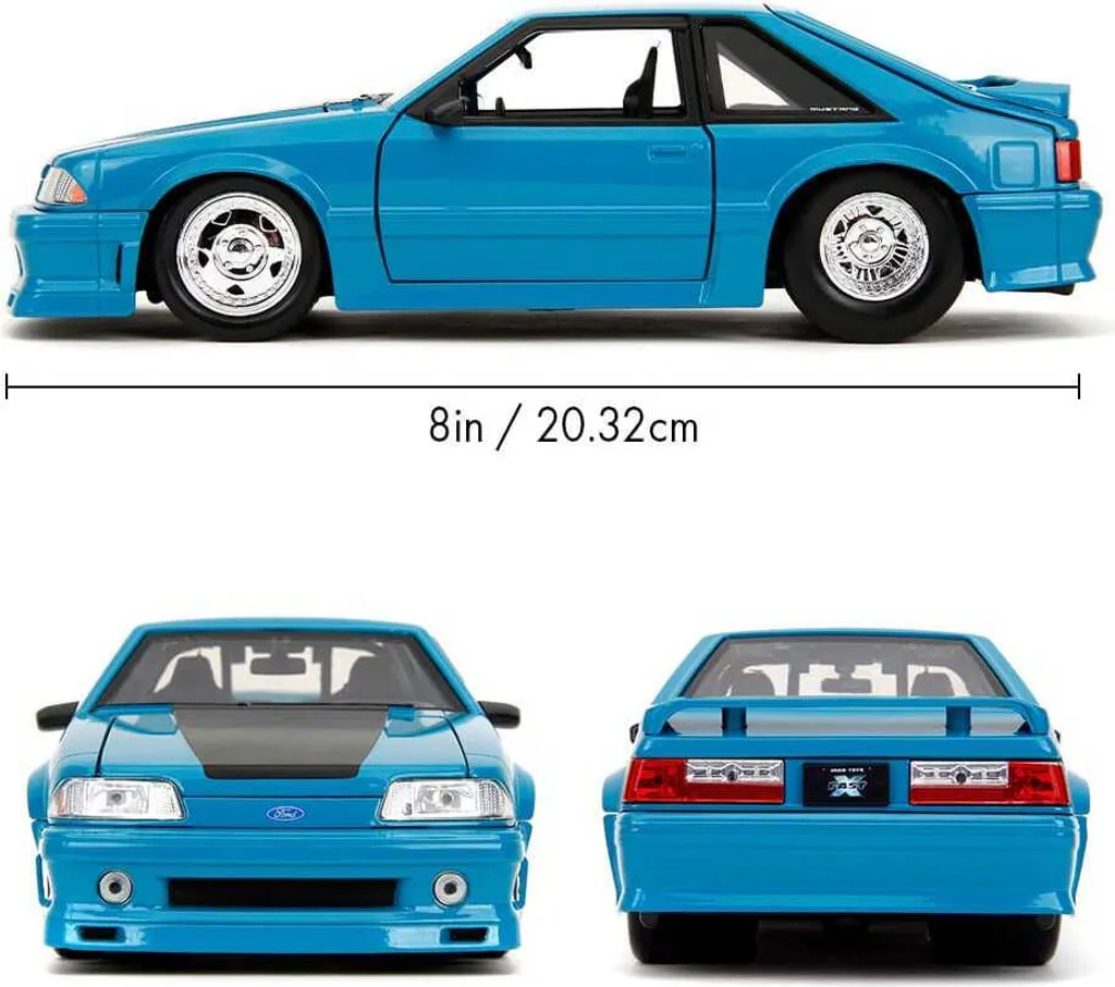 Maquette Ford Mustang GT Fast & Furious 1:24 Jada pour Idée Cadeau Fan - 18