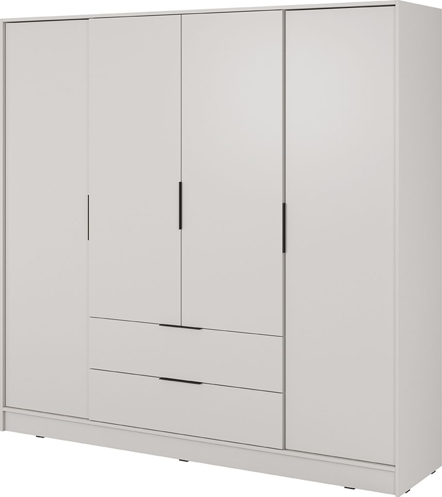 Kleiderschrank 206 cm in kaschmir KNOCK-160