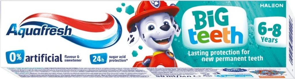 Aquafresh Big Teeth Zahnpasta Paw Patrol 6-8 Jahre 50ml