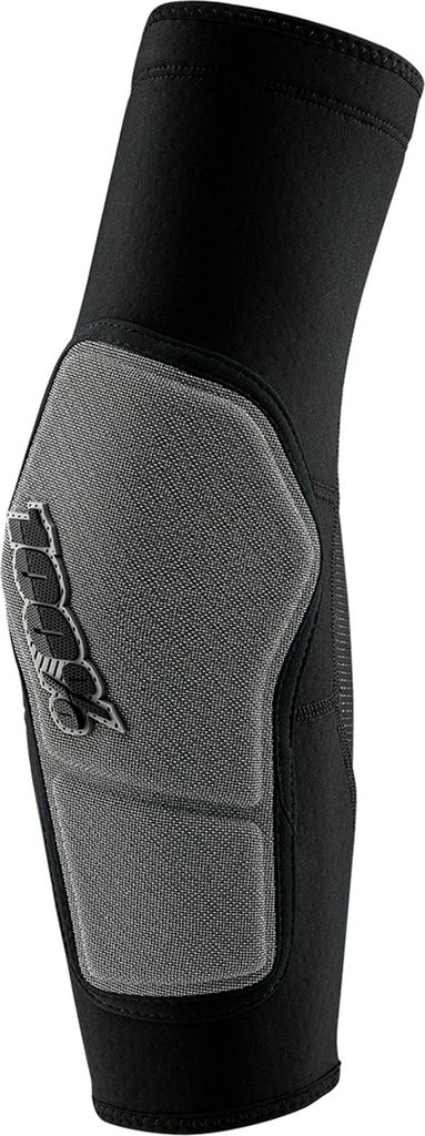 100% Ridecamp elbow pads XL black/grey - leichter Ellbogenschoner mit Top-Bel...