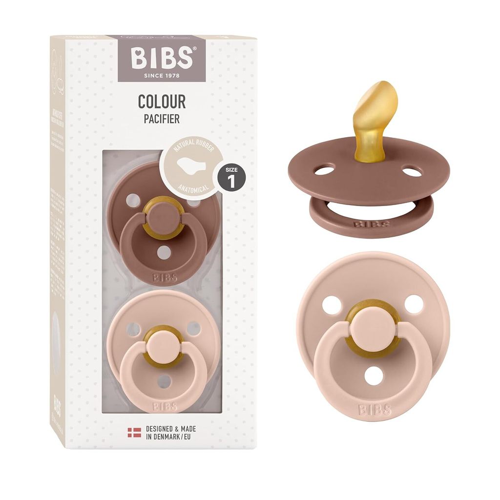 BIBS Colour Anatomical Schnuller 2er Pack, BPA-frei Produktbild 