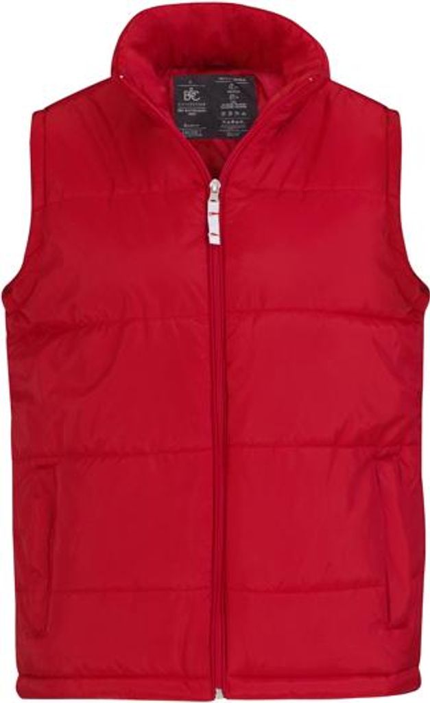 Herrenweste - B&C BODYWARMER/M - red - Größe S