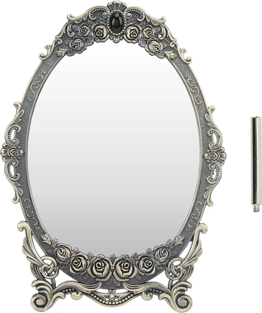 Miroir rétro cuivre image nette : fini les distorsions de maquillage