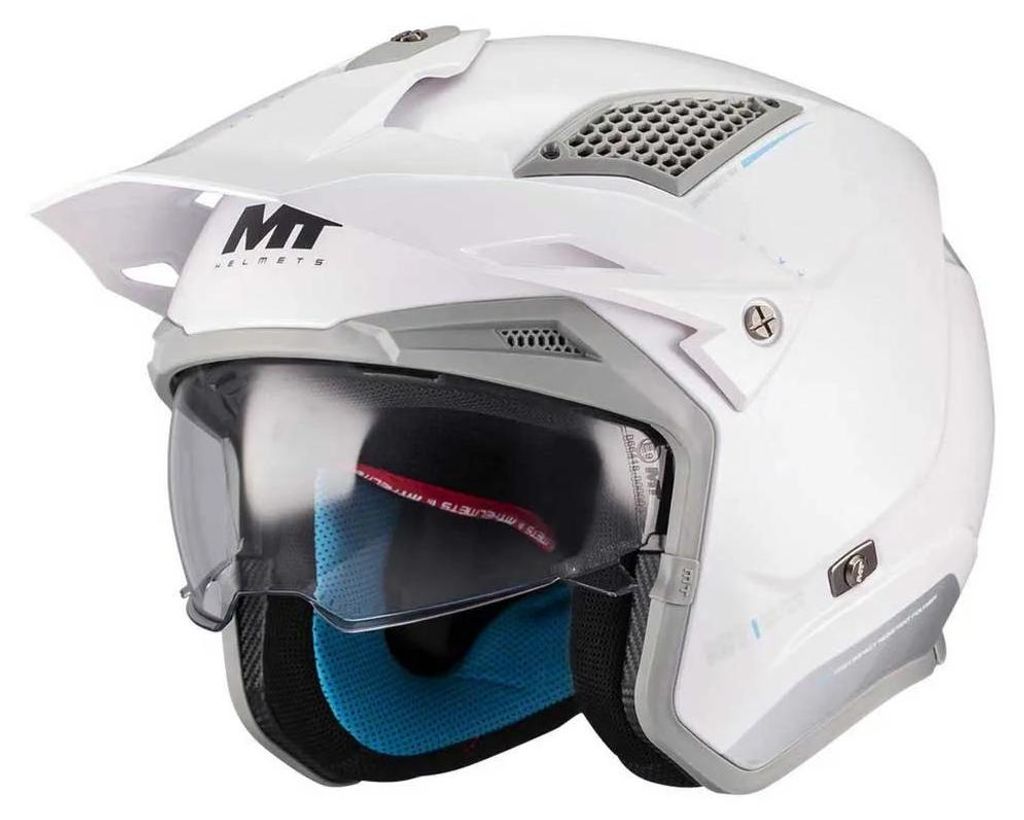 Mt Helmets District Sv S Soul Jethelm Weiß M Weiß M