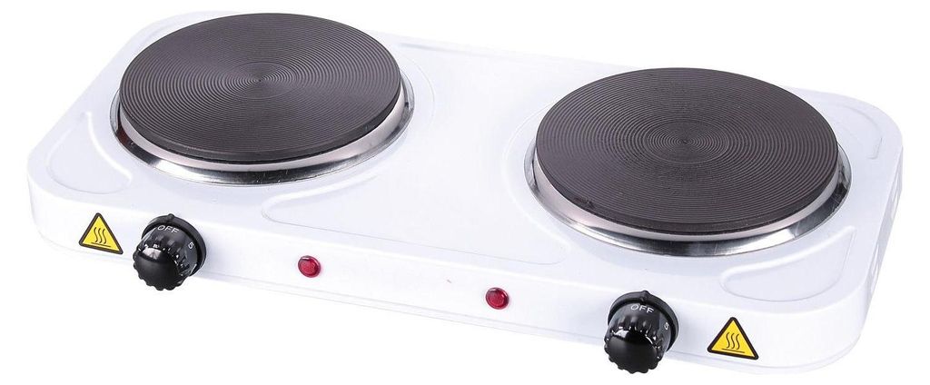 Esperanza COTOPAXI White Countertop Sealed plate 2 zone(s) Zdjęcie produktu 