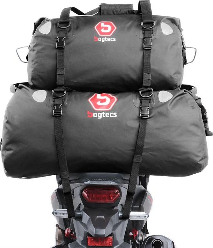 Motorrad Hecktasche Set # XF80 + XF40 Volumen 120 L Dry Bag Wasserdich