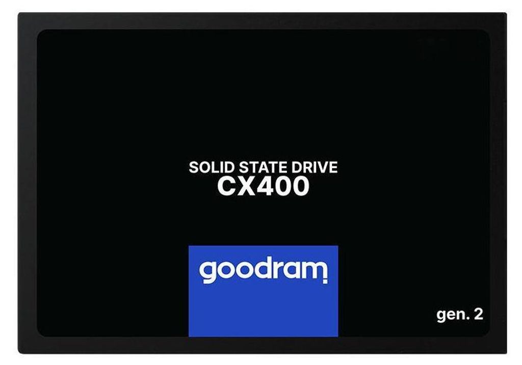 Goodram CX400 gen.2, 128 GB, 2.5", 550 MB/s, 6 Gbit/s Zdjęcie produktu 
