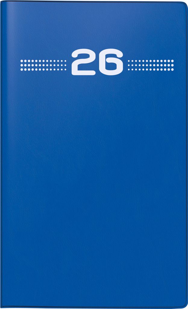 2026 Rido Taschenkalender M-Planer A6 blau