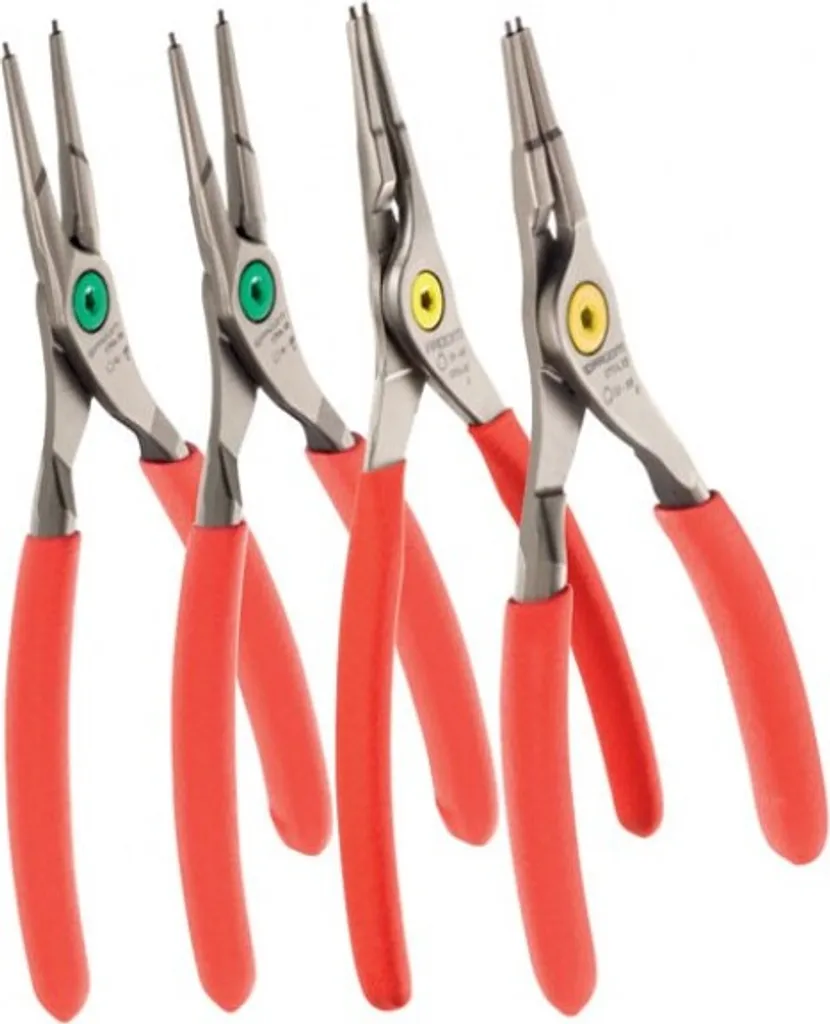 FACOM PCJ4 Jeu de 4 pinces à circlips intérieur et extérieur de précision